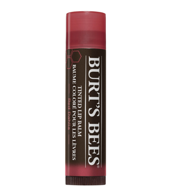 Burt's Bees Renkli Dudak Bakım Kremi // Red Dahlia - Vişne