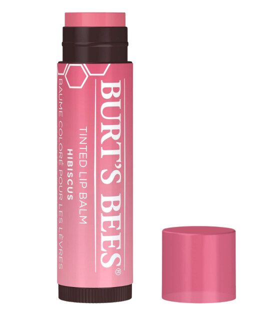 Burt's Bees Renkli Dudak Bakım Kremi // Hibiscus - Gül Kurusu