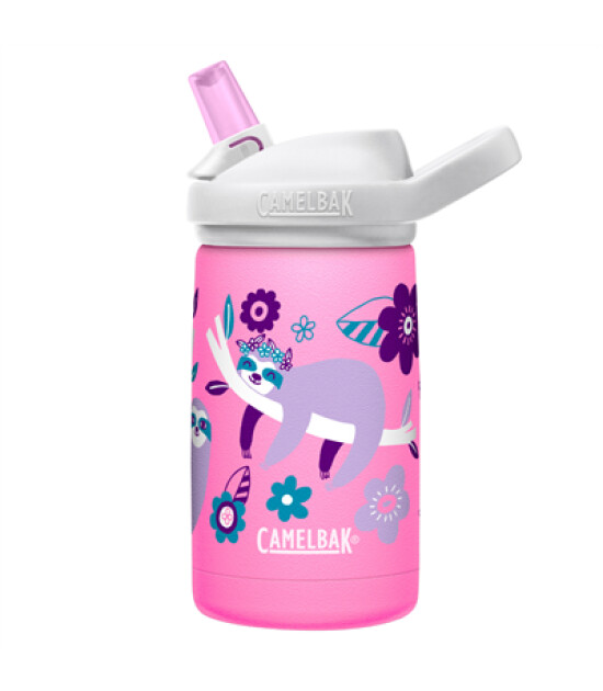 Camelbak Pipetli &Ccedil;elik Termos Suluk Eddy+ (350 ml) // Flowerchild Sloth