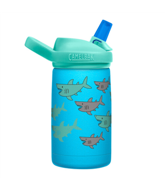 Camelbak Pipetli Çelik Termos Suluk Eddy+ (350 ml) // School of Sharks