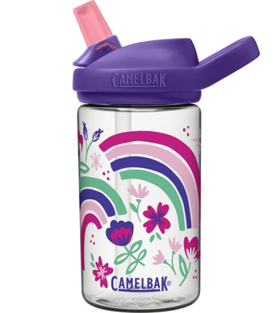 Camelbak Pipetli Suluk Eddy+ (400 ml) // Rainbow Floral