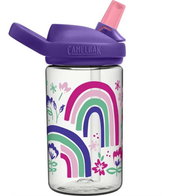 Camelbak Pipetli Suluk Eddy+ (400 ml) // Rainbow Floral