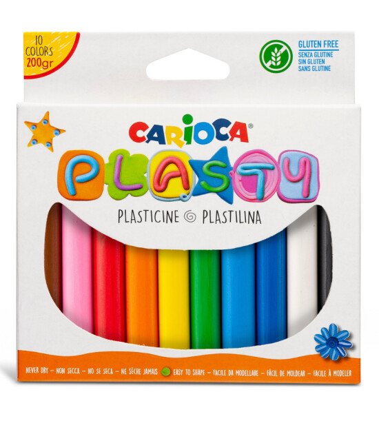 Carioca Plasty Kurumayan Oyun Hamuru // 10 Renk