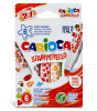 Carioca Stamperello Yıkanabilir Damga ve Keçeli Boya Kalemi (6 Renk)