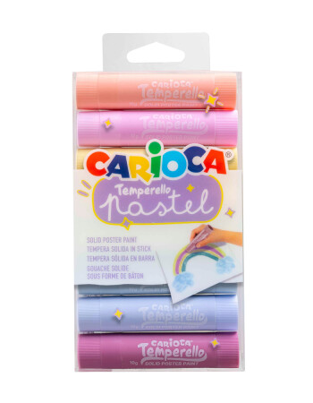 Carioca Temperello Poster Boya Kalemi // Pastel (8 Renk)