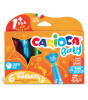 Carioca Teddy Jumbo Bebek Süper Yıkanabilir Keçeli Boya Kalemi (6 Renk)
