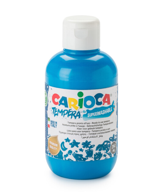 Carioca Süper Yıkanabilir Guaj Boya (250 ml) // Mavi
