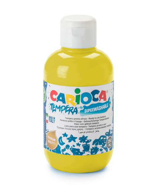 Carioca Süper Yıkanabilir Guaj Boya (250 ml) // Sarı