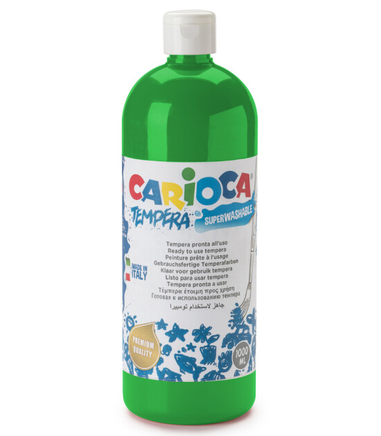 Carioca Süper Yıkanabilir Guaj Boya (1000 ml) // Yeşil