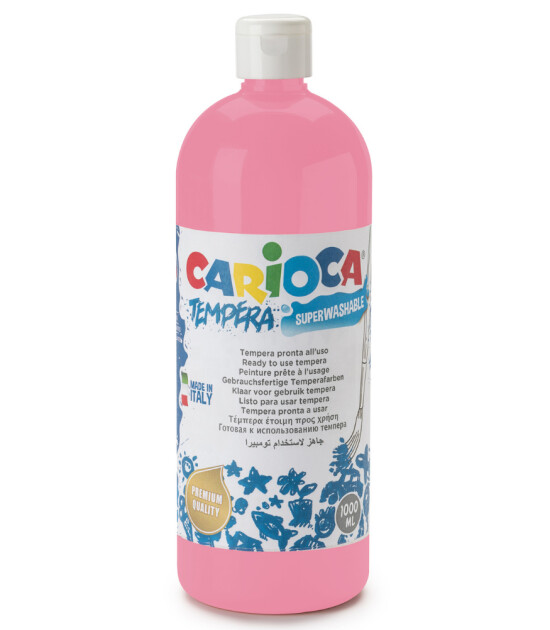 Carioca Süper Yıkanabilir Guaj Boya (1000 ml) // Pembe