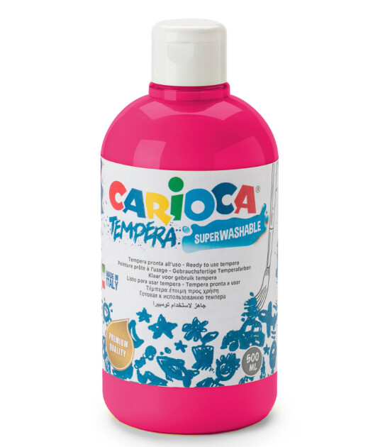 Carioca Süper Yıkanabilir Guaj Boya (500 ml) // Fuşya