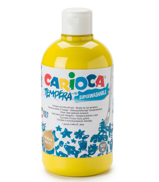 Carioca Süper Yıkanabilir Guaj Boya (500 ml) // Sarı