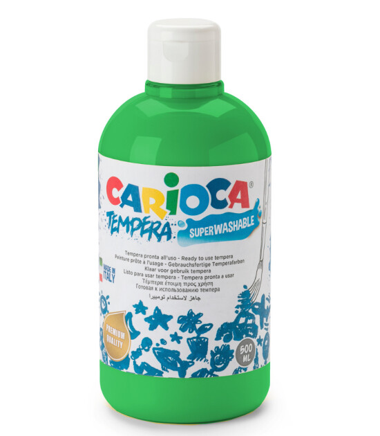 Carioca Süper Yıkanabilir Guaj Boya (500 ml) // Yeşil