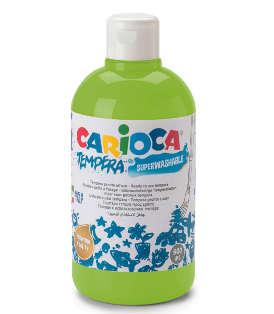 Carioca Süper Yıkanabilir Guaj Boya (500 ml) // Neon Yeşil