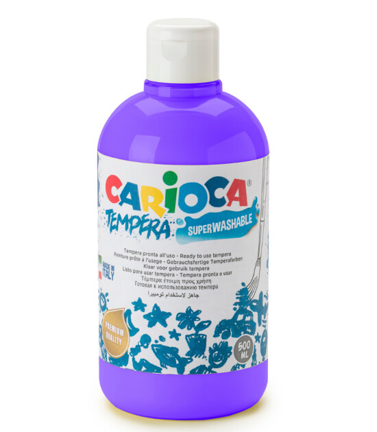 Carioca Süper Yıkanabilir Guaj Boya (500 ml) // Mor