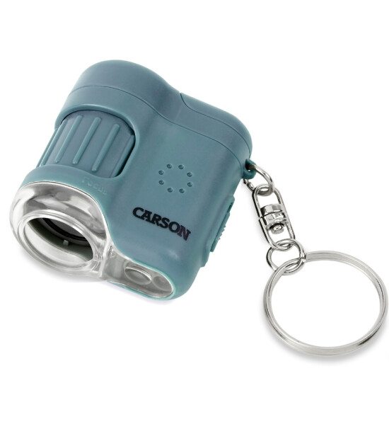 Carson Micromini Led & UV Işıklı Cep Mikroskobu (20X) // Blue