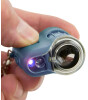 Carson Micromini Led & UV Işıklı Cep Mikroskobu (20X) // Blue