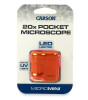 Carson Micromini Led & UV Işıklı Cep Mikroskobu (20X) // Orange