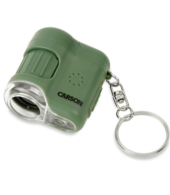 Carson Micromini Led & UV Işıklı Cep Mikroskobu (20X) // Green
