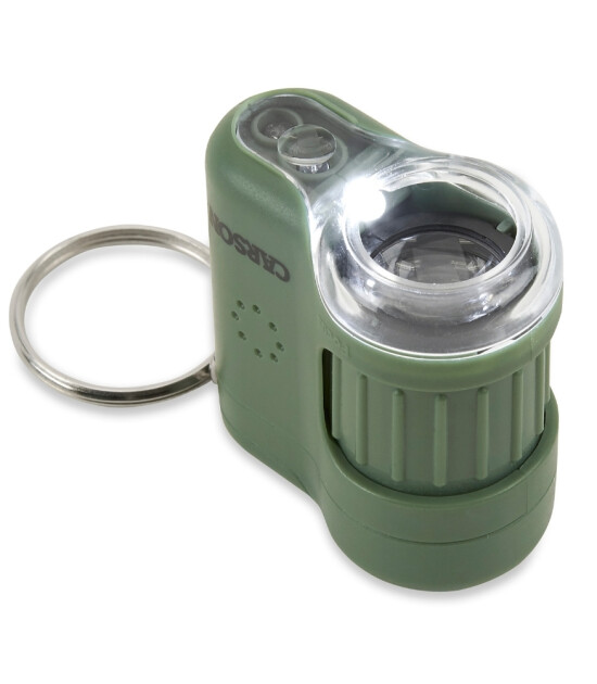 Carson Micromini Led & UV Işıklı Cep Mikroskobu (20X) // Green