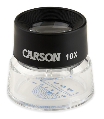 Carson Lumilope Retiküllü Lup Büyüteç (10X)