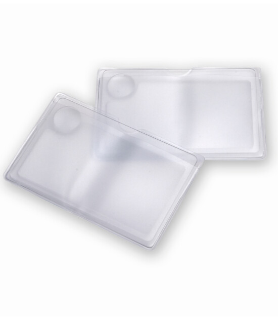 Carson 6X Spot Lens Cep Büyüteç Set (2 Adet) (2.5X)