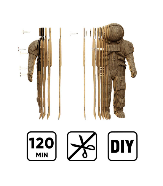 Cartonic 3D Puzzle // Astronaut