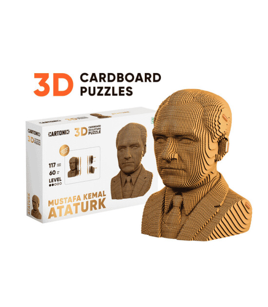 Cartonic 3D Puzzle // Mustafa Kemal Atat&uuml;rk