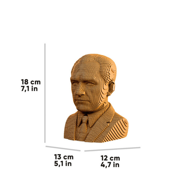 Cartonic 3D Puzzle // Mustafa Kemal Atat&uuml;rk