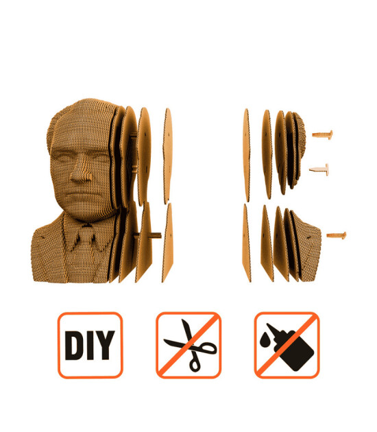 Cartonic 3D Puzzle // Mustafa Kemal Atat&uuml;rk
