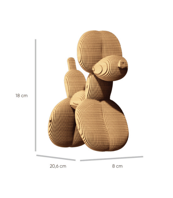 Cartonic 3D Puzzle // Balloon Dog