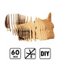 Cartonic 3D Puzzle // Bulldog