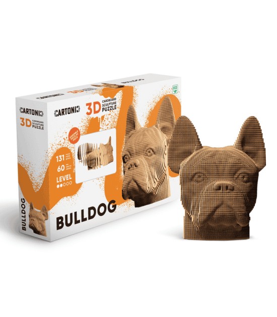 Cartonic 3D Puzzle // Bulldog