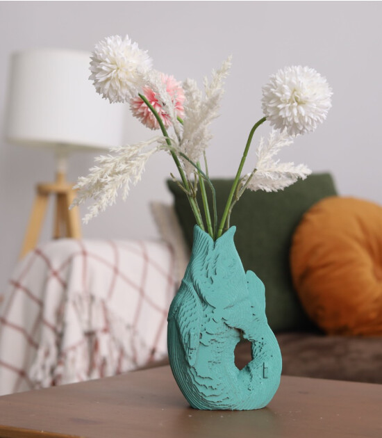 Cartonic 3D Puzzle // Fish Vase