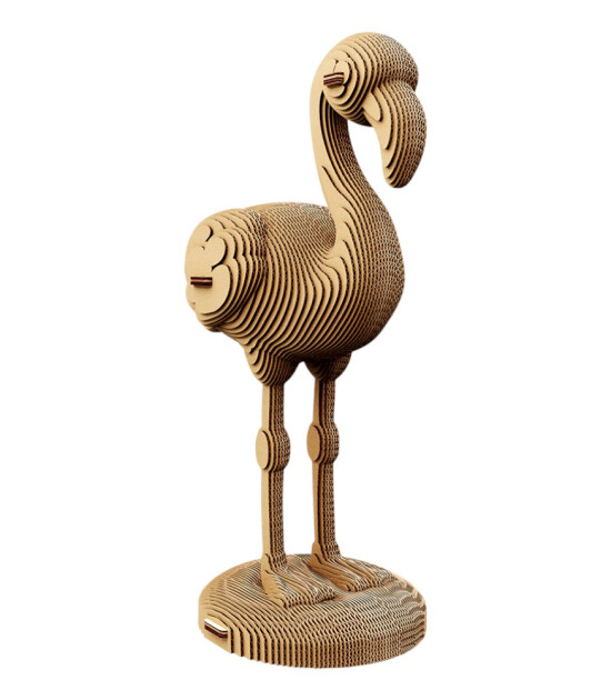 Cartonic 3D Puzzle // Flamingo