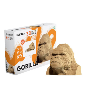 Cartonic 3D Puzzle // Gorilla