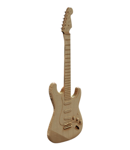 Cartonic 3D Puzzle // Guitar