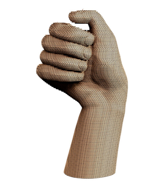 Cartonic 3D Puzzle // Hand Vase