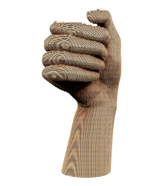 Cartonic 3D Puzzle // Hand Vase