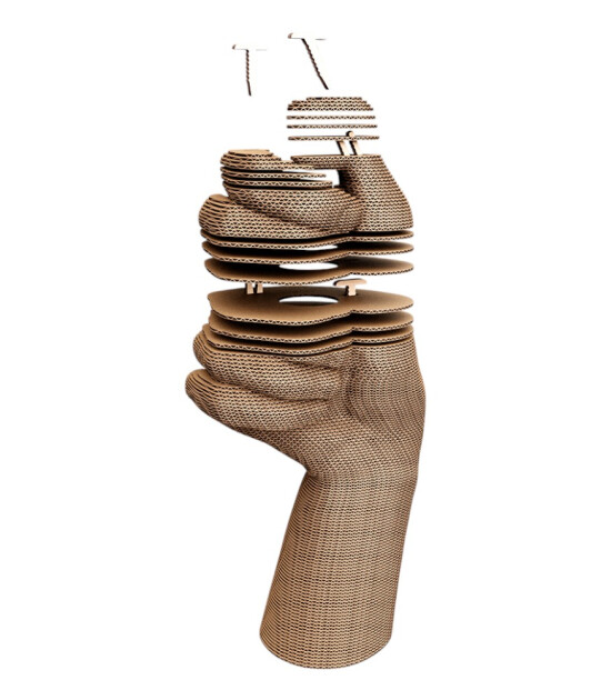 Cartonic 3D Puzzle // Hand Vase