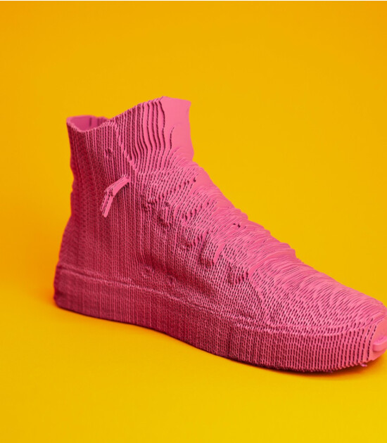 Cartonic 3D Puzzle // High Top Sneaker