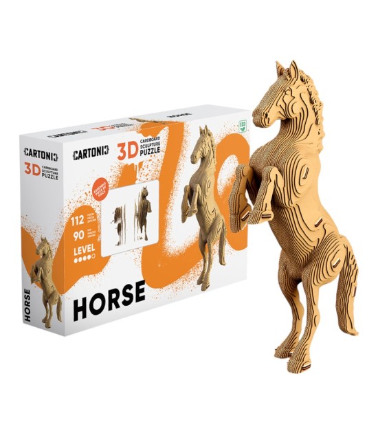 Cartonic 3D Puzzle // Horse