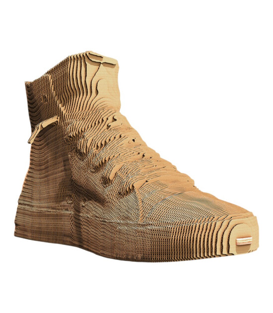 Cartonic 3D Puzzle // High Top Sneaker