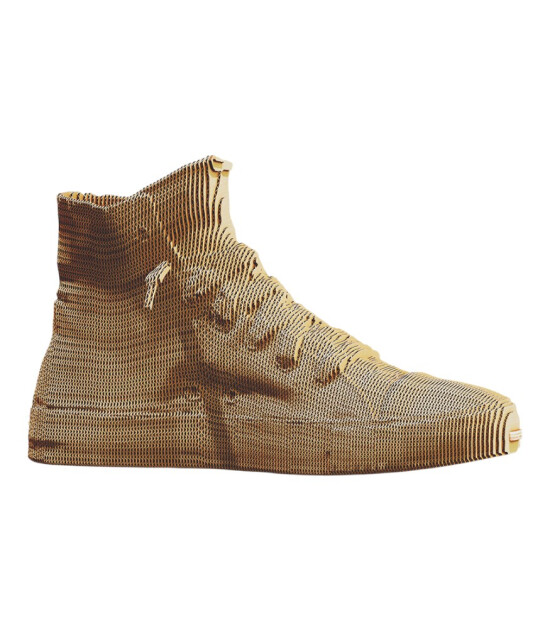 Cartonic 3D Puzzle // High Top Sneaker