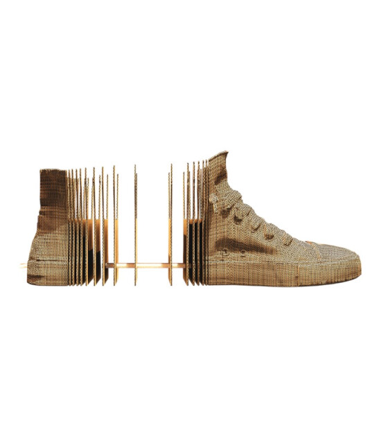 Cartonic 3D Puzzle // High Top Sneaker