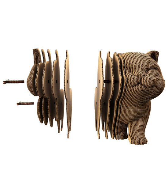 Cartonic 3D Puzzle // Kittens Trio