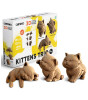 Cartonic 3D Puzzle // Kittens Trio