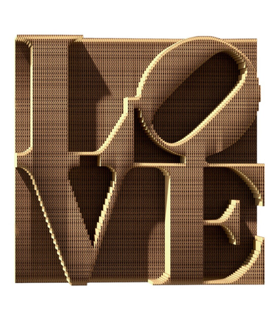 Cartonic 3D Puzzle // Love