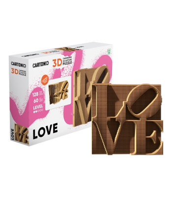Cartonic 3D Puzzle // Love