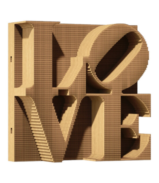 Cartonic 3D Puzzle // Love